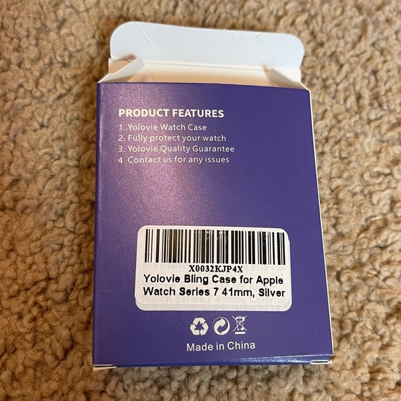 Yolovie Bling Apple Watch Case for Apple Watch Series 7 41mm - Picture 4 of 6